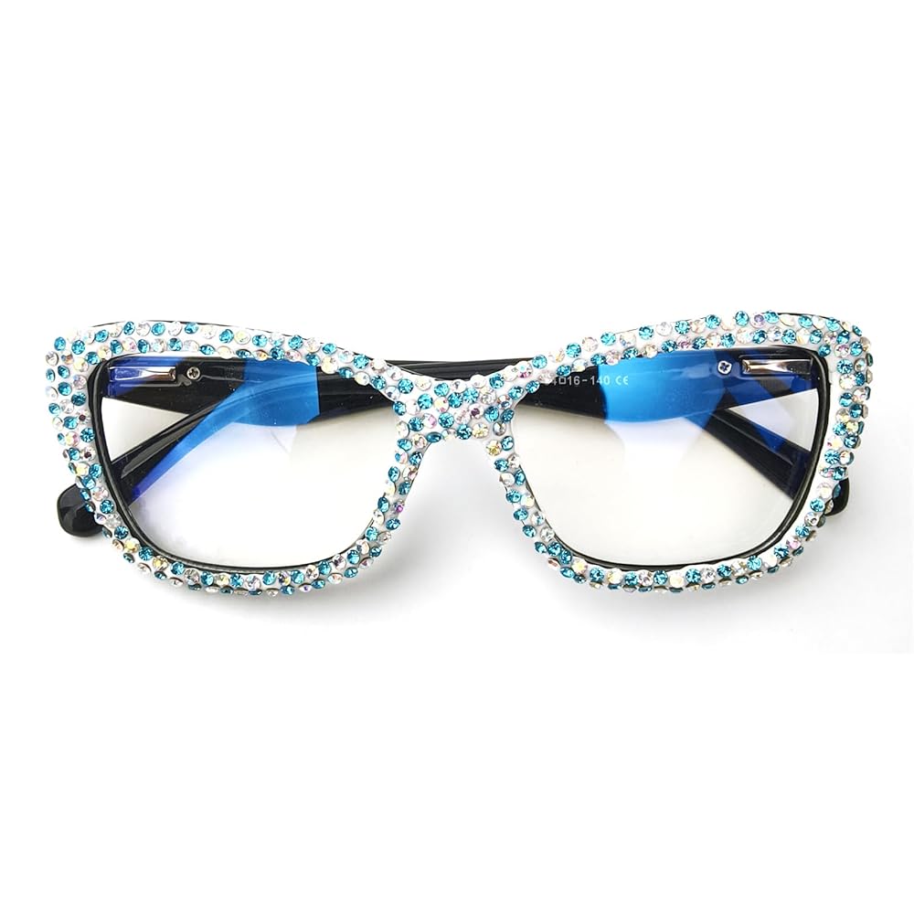 Amazon.com: COTIA Sparkling Crystal Bling Reading Glasses